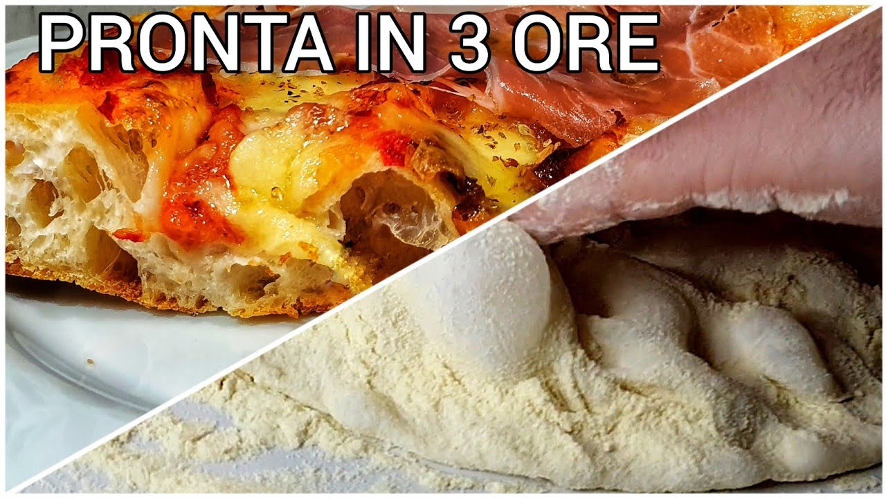 Ricetta  Pizza in Teglia in 3 ore