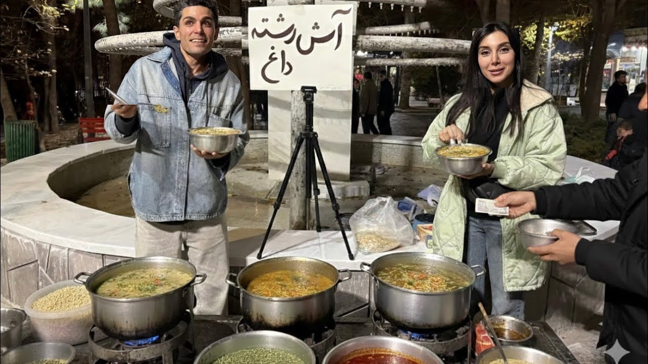 شغل جدید من بعد از یوتیوب💔 آش فروشی چقدر سود داره؟