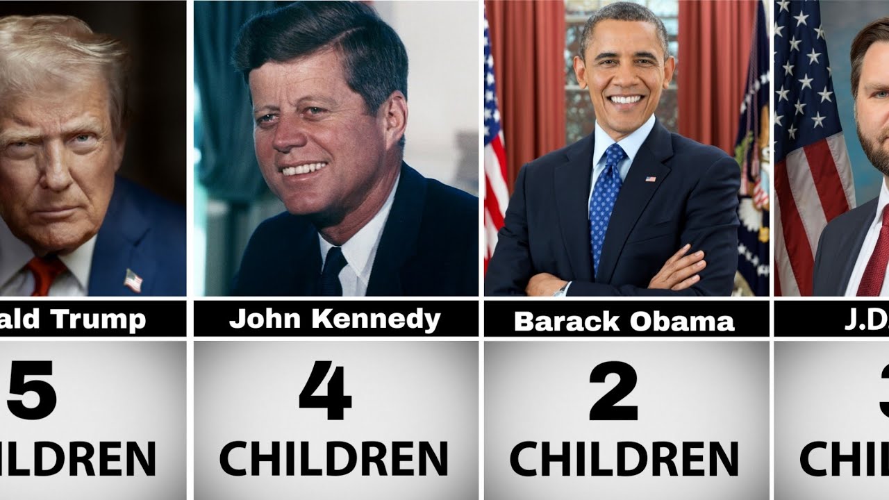 How Many Children Did Each U.S. President Have?