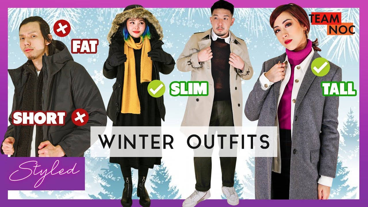 Winter Outfits To Look Taller And Slimmer