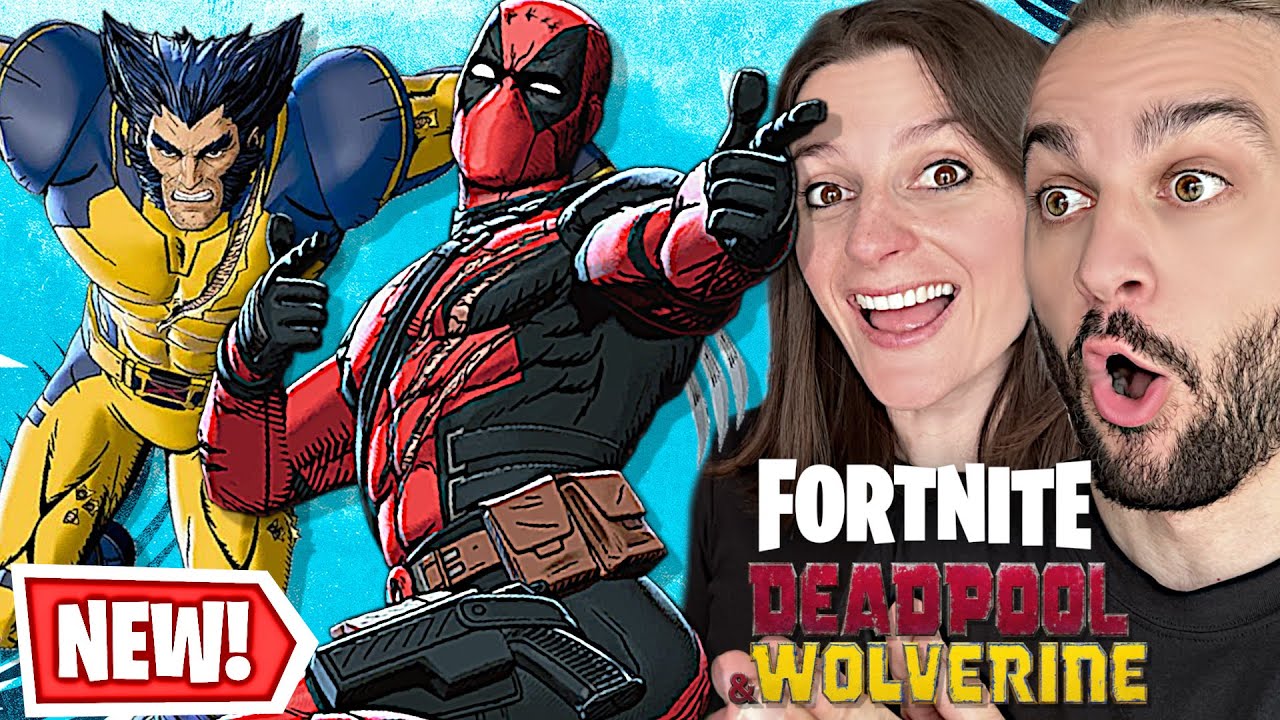 DEADPOOL ET WOLVERINE SONT ARRIVÉS SUR FORTNITE !