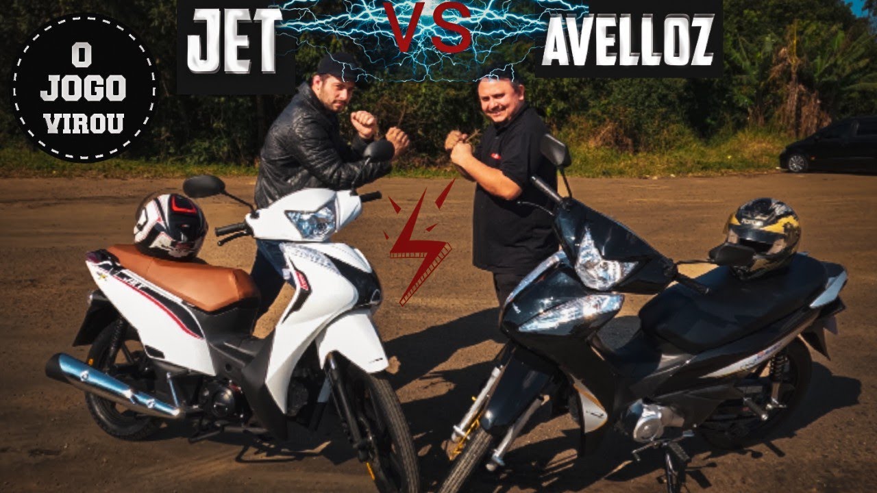 O Jogo virou para essas marcas. AVELLOZ vs Shineray Jet