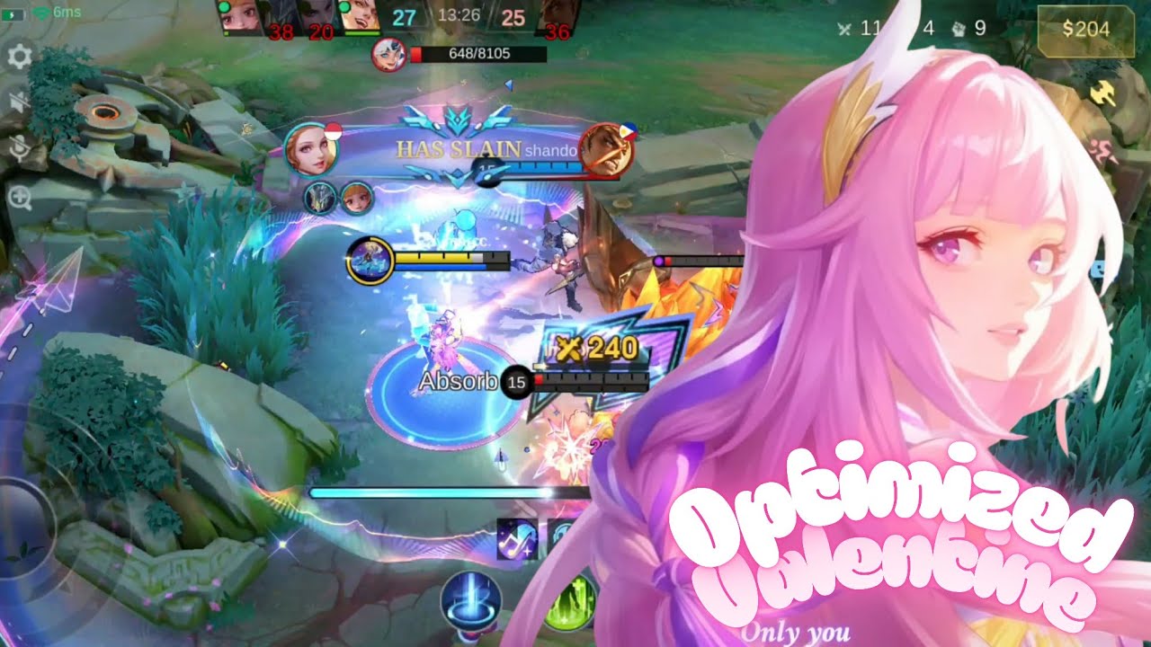 Optimized Odette Valentine Skin "Song of Devotion" Gameplay - Raymarcc
