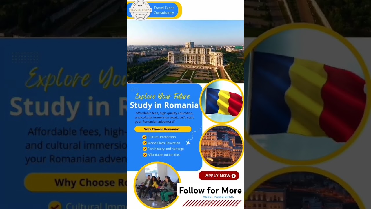 study in Romania #romania #studyinromania #scholarships