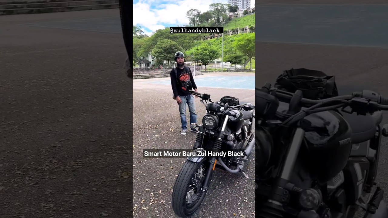 Smart Motor Baru Zul Handy Black