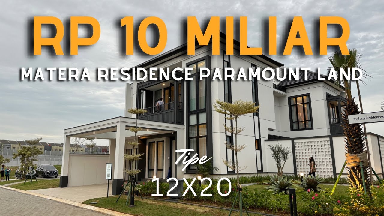 MATERA RESIDENCE tipe 12X20 by Paramount Land : Mevwah banget !
