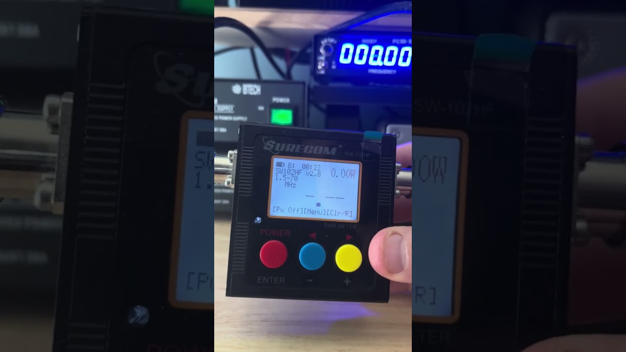 SURECOM SW-102HF SWR Meter for CB RADIO Review