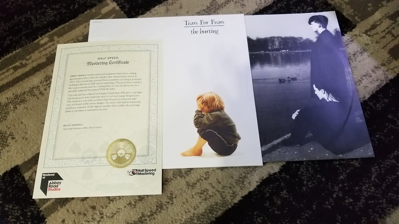 Tears For Fears The Hurting. Half Speed Master*review*