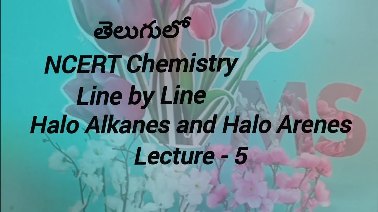 తెలుగులో : preparation of Halo Alkanes 