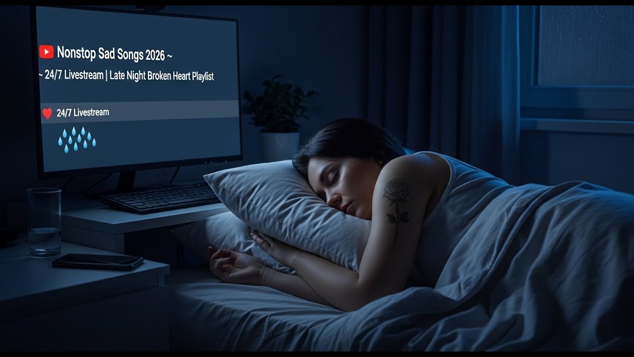 Nonstop Sad Songs 2026 🌧️ 24/7 Livestream | Late Night Broken Heart Playlist |#satisfying