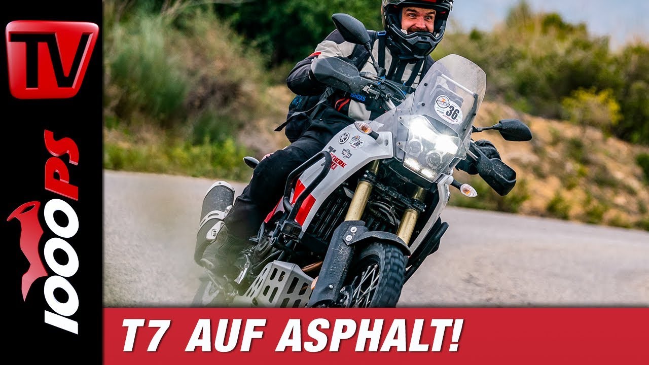 Die Yamaha Tenere 700 als Normalverbraucher - Test auf der Straße