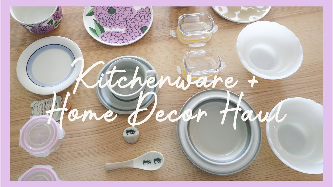 Kitchenware + Home Decor Haul Part 1 | HAY, Arabia Finland, Marimekko & Etc.