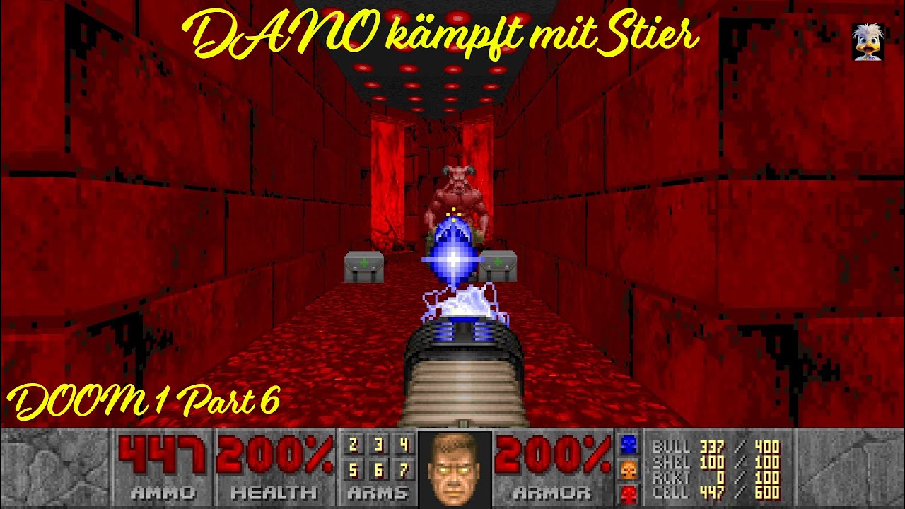 DOOM 1 Part 6 DANO kämpft mit Stier