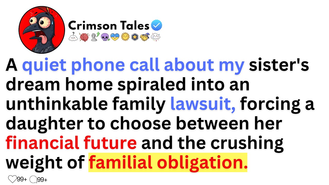A quiet phone call about my sister's dream home spiraled into an unthinkable family lawsuit...