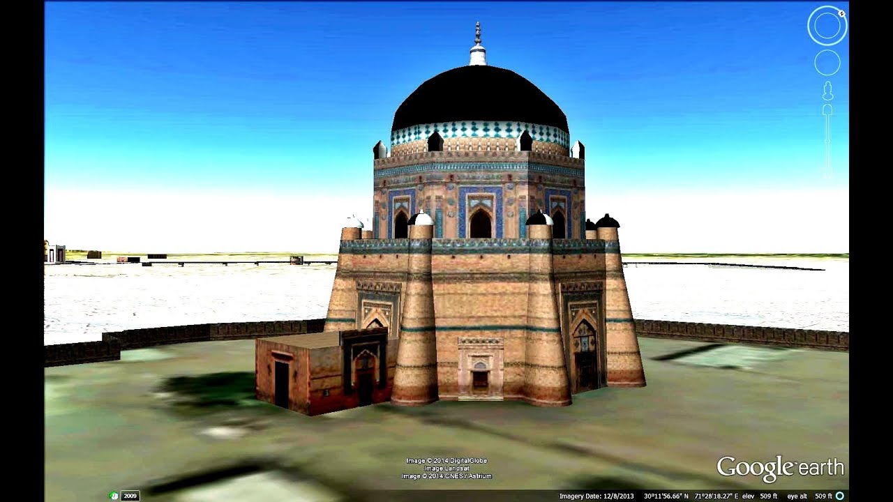 HISTORICAL PLACES OF PAKISTAN IN GOOGLE EARTH  PART  THREE  ( 3/4 )