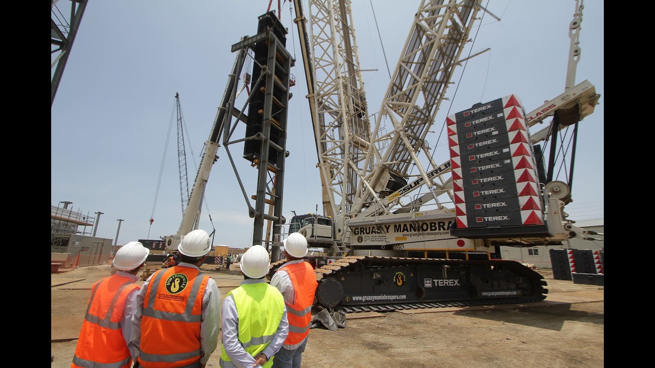 Armado de Grúa Superlift 3800