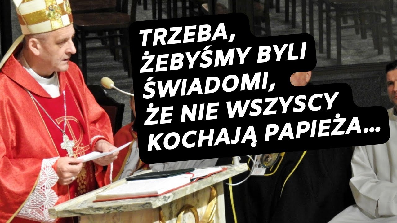 Rocznica śmierci św. Jana Pawła II - Kazanie bp Roman Pindel 2023