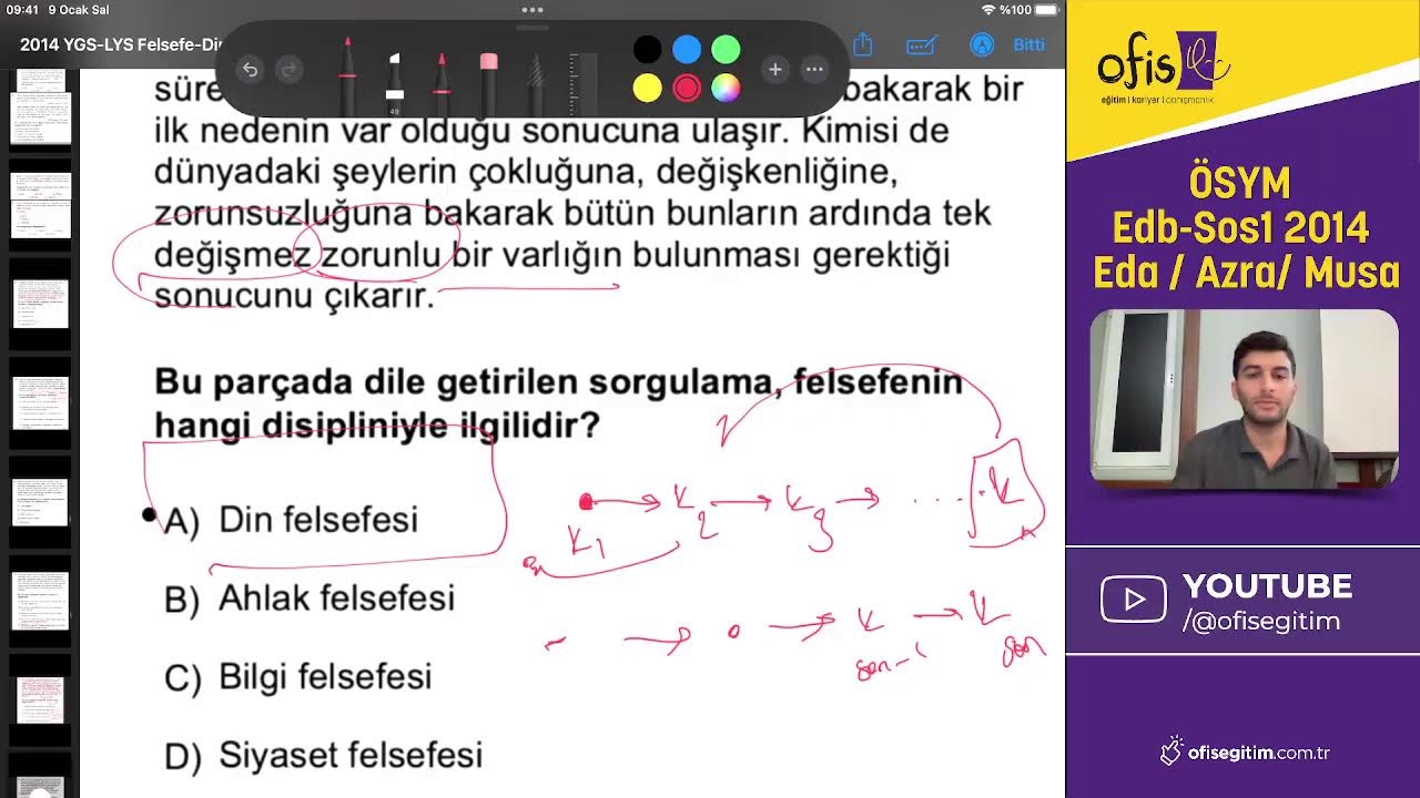 2025 YKS Kampı 6. Gün  - 2014 ÖSYM Edebiyat - Sosyal 1 Çözümleri