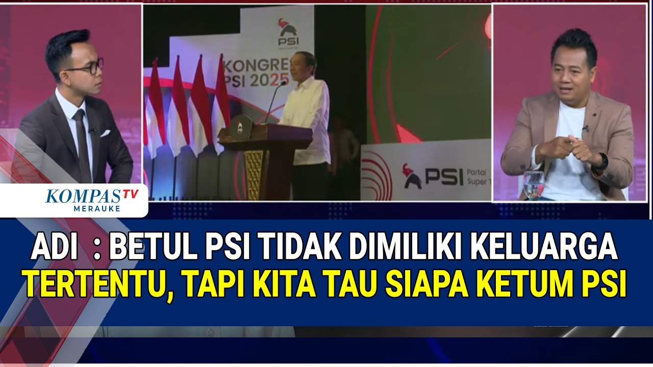 Pengamat Politik Adi Prayitno Soal Kongres PSI : PSI Siapkan Karpet Merah Untuk Jokowi