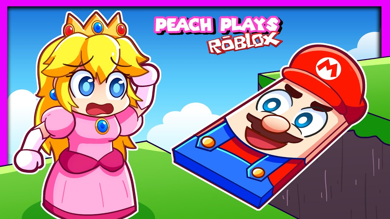 👑 ESCAPE CREEPY PLANK FACES | Peach Plays Roblox Plank It Ft. @Mario_Meme