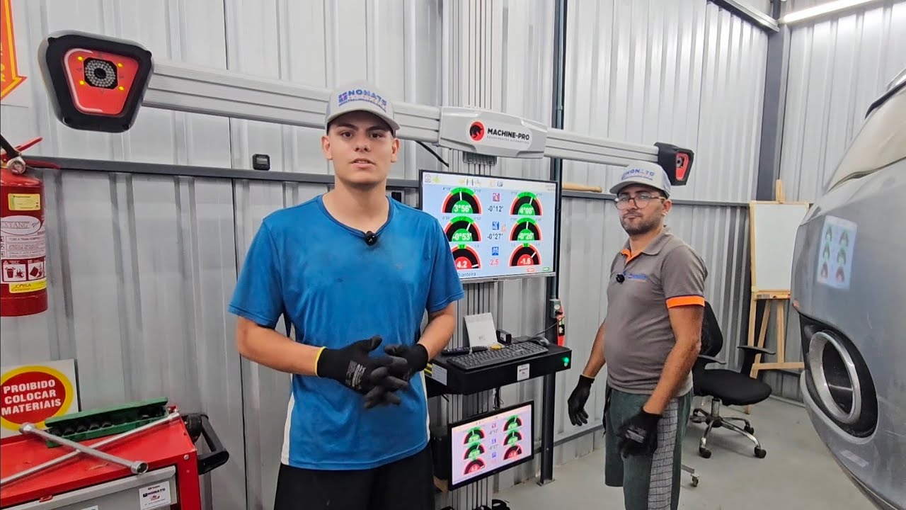 Volante torto é um grande problema para os alinhadores