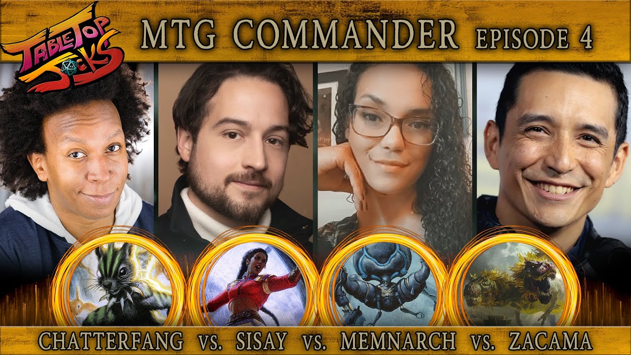 TTJ: Blackneto против Шона Маркетта против Элли против Габриэля Луны | MTG EDH Gameplay, эпизод 4
