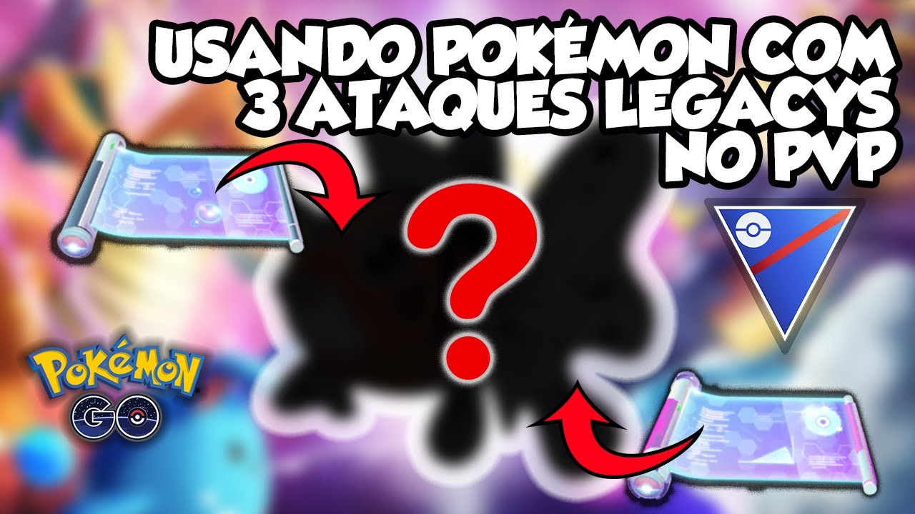 BATALHAS COM O POKÉMON MAIS RARO NO PVP - ELE TEM 3 LEGACYS