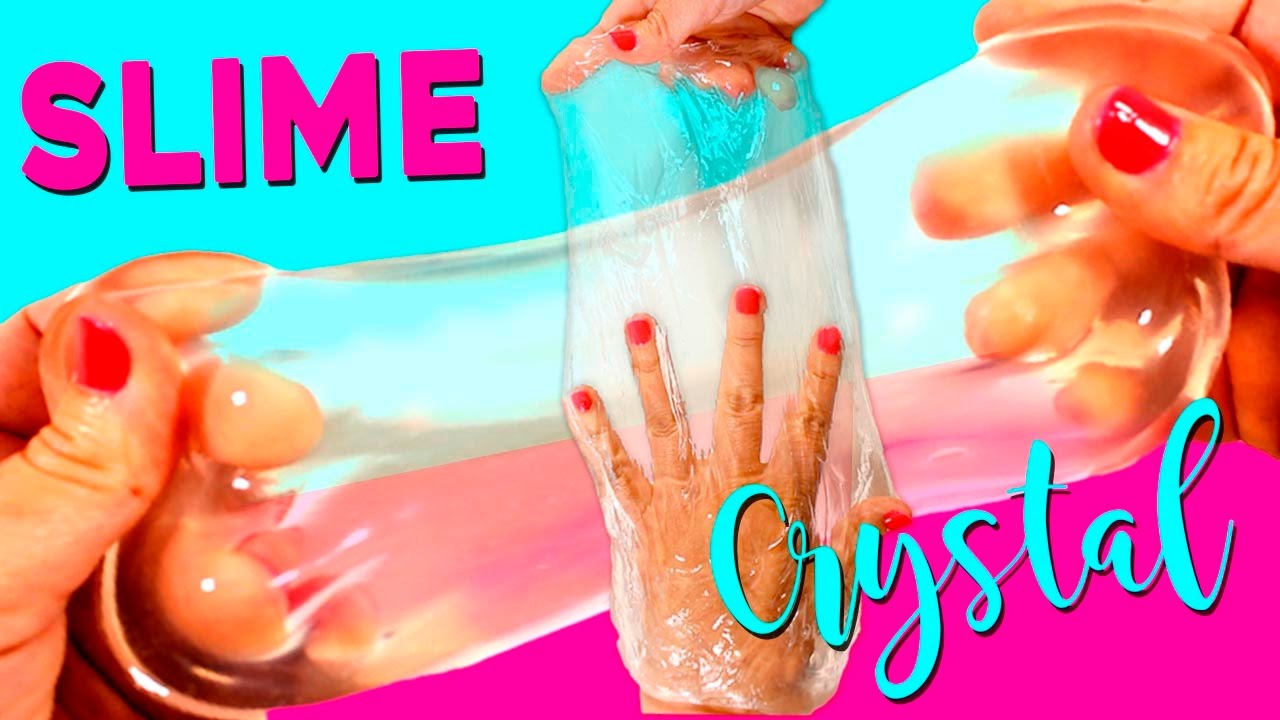 AMOEBA de CRISTAL TRANSPARENTE * AMOEBA S&uacute;per F&Aacute;CIL de fazer