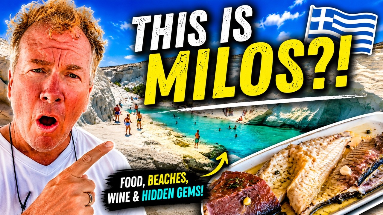 Exploring Milos Local Flavors | Best Food, Wineries & Island Life in Greece