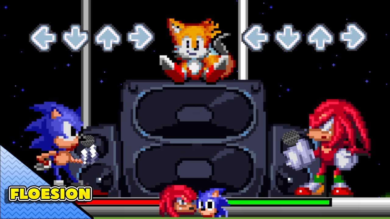Friday Night Funkin' but it's Sonic - Sprite Animation