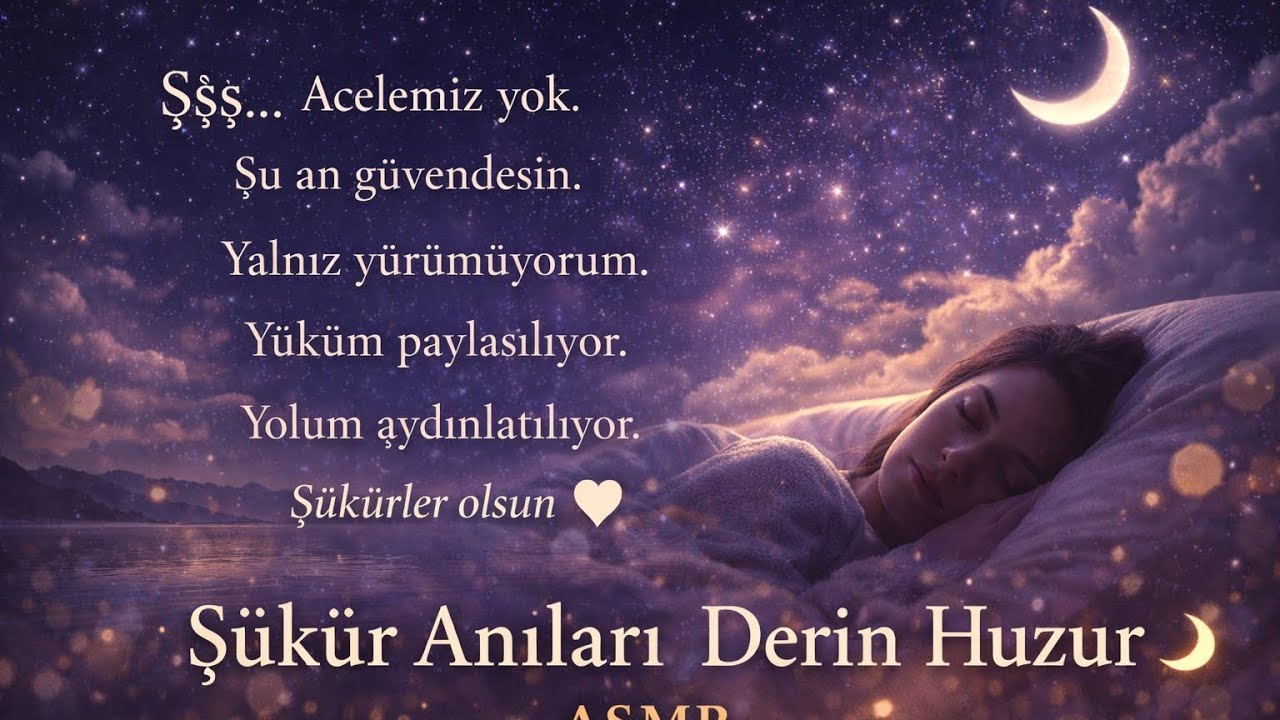 Derin huzur _ ASMR 😴