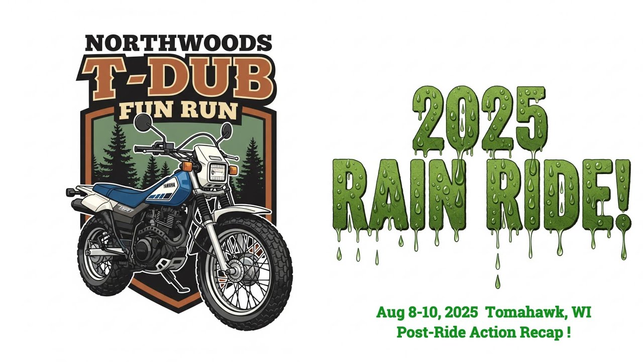 2025 Northwoods T-Dub Fun Run | Rain Ride Recap