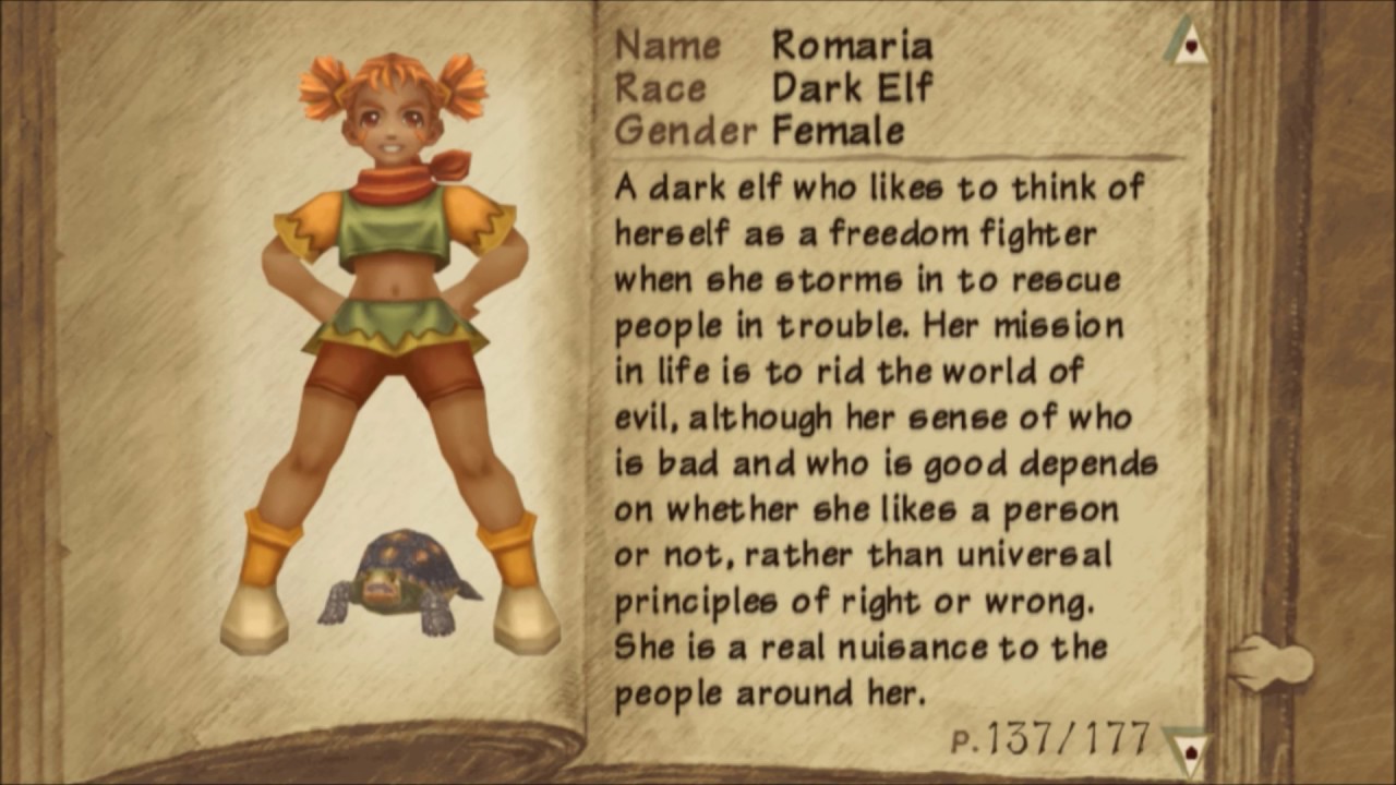 All Radiata Stories Characters - Non-Human Side
