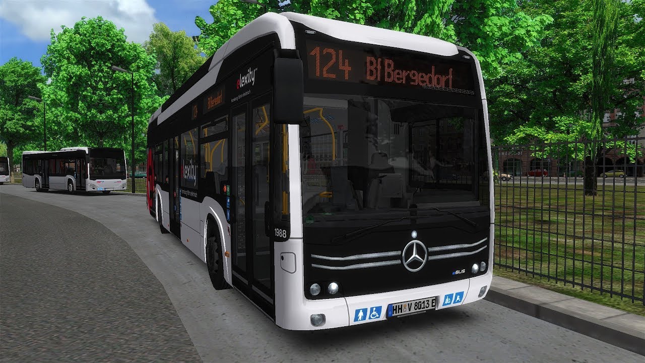 Heute mit dem echten eCitaro durch Hamburg! - VHH! - OMSI 2