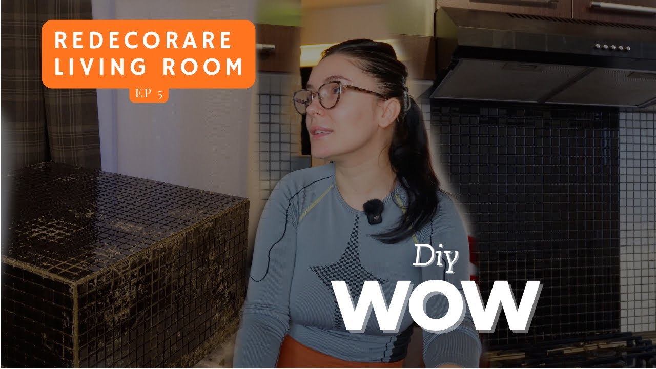 Ep 5 din renovare living | DIY spectaculos! Măsuță de cafea + schimbăm backsplash-ul bucătăriei | 