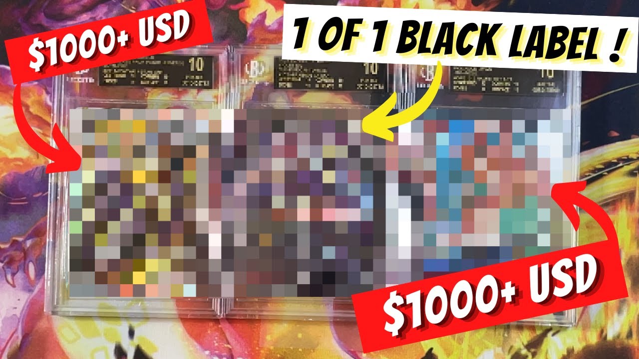 BGS (Beckett Grading Services) Pokemon, DBS AND One Piece Trading Cards Return!