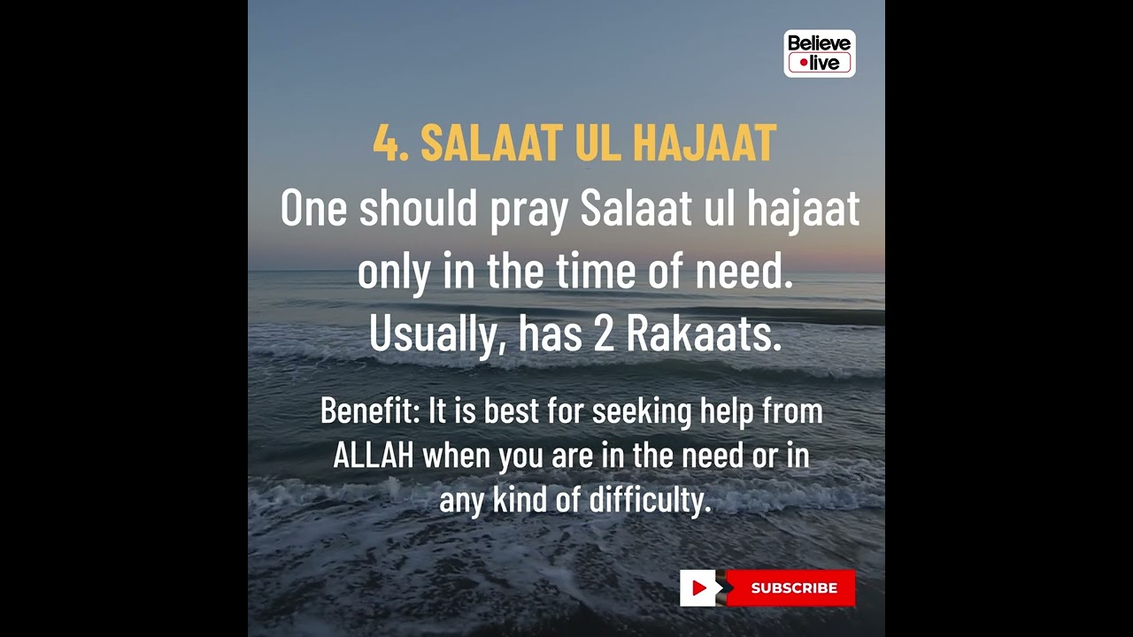 8 TYPES OF NAFL SALAAHS HAVE GREATER REWARD FOR ALL THE MUSLIMS
