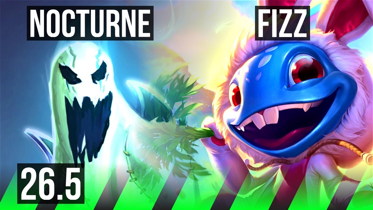 NOCTURNE vs FIZZ (JGL) | KR Challenger | 26.5