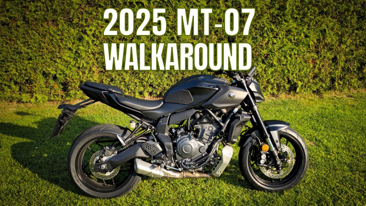 2025 Yamaha MT-07 Review & Walkaround | Stock Exhaust | A2 (35kW)