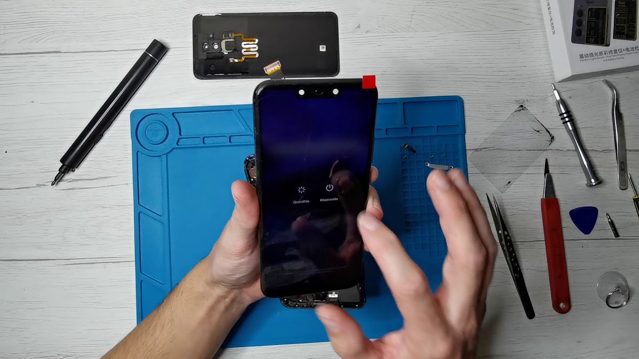 📳 Huawei Mate 20 lite kijelző csere / Huawei Mate 20 lite lcd replacement ✅
