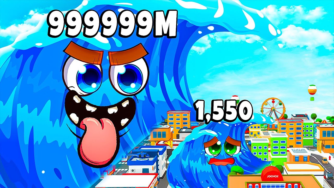 Ich WERDE der GRÖSSTE TSUNAMI in Roblox!🌊