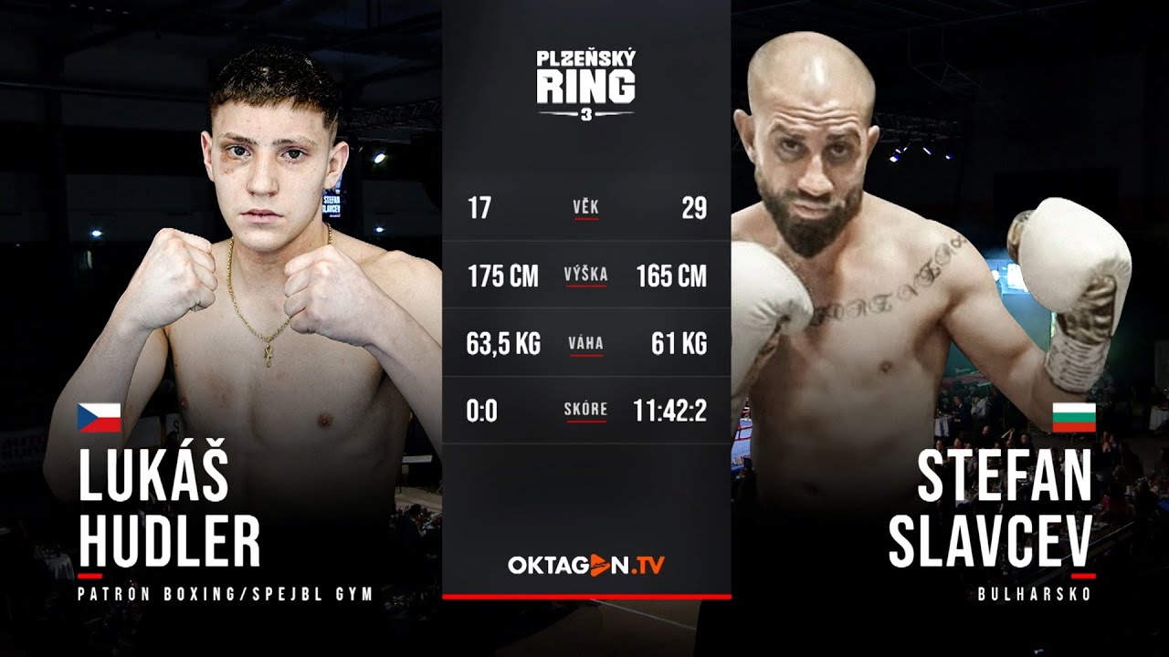 Lukáš Hudler vs. Stefan Slavcev | Plzeňský Ring 3 | Patron Boxing