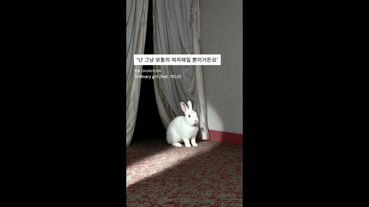 정윤 - Ordinary girl (feat. YELO) / What the Rabbit Says