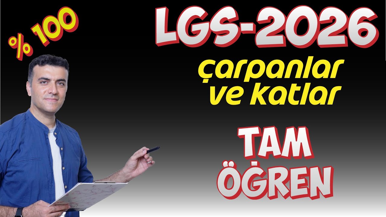 Çarpanlar ve Katlar Konusunu TAM %100 Öğren