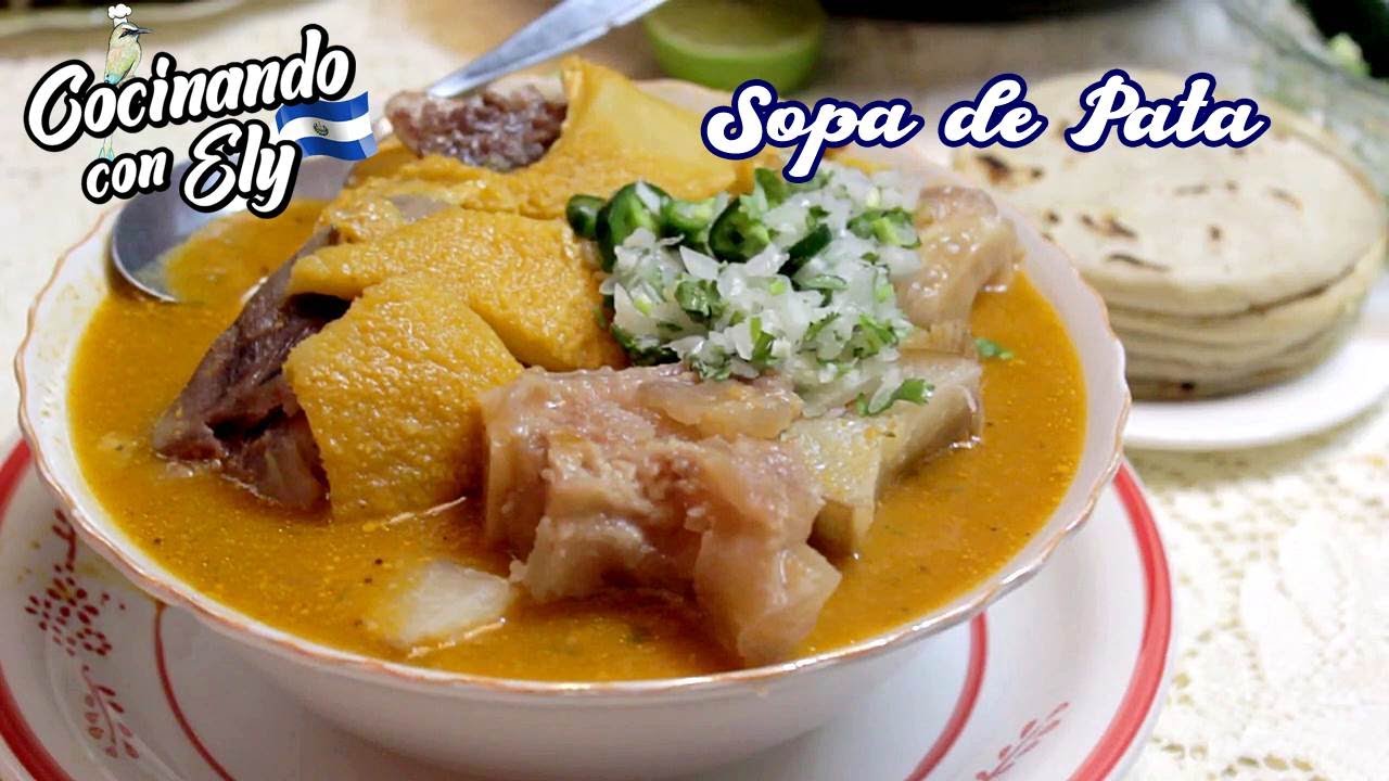 Preparando una Deliciosa SOPA DE PATA