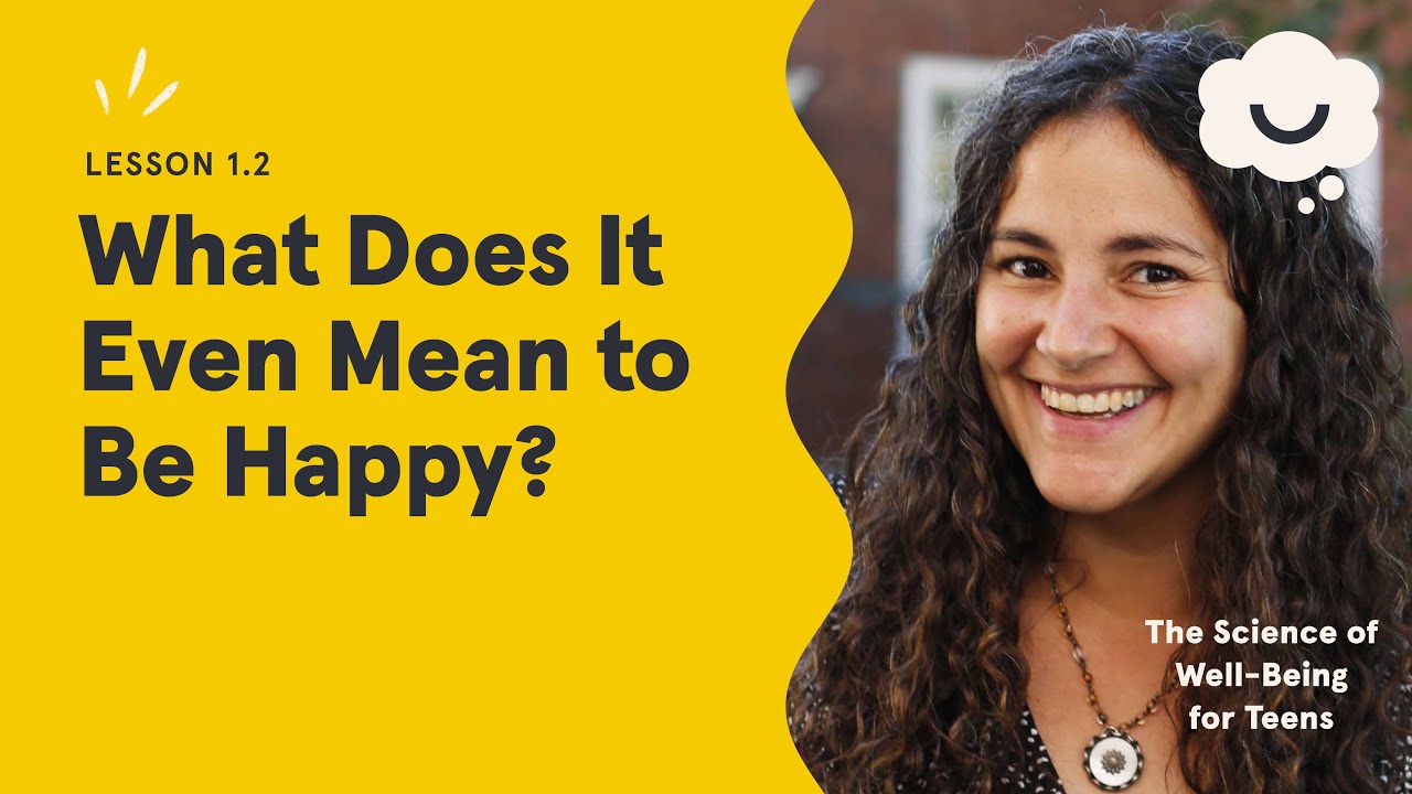 Dr. Laurie Santos: What Does It Even Mean to Be Happy? The Science of Well-Being for Teens