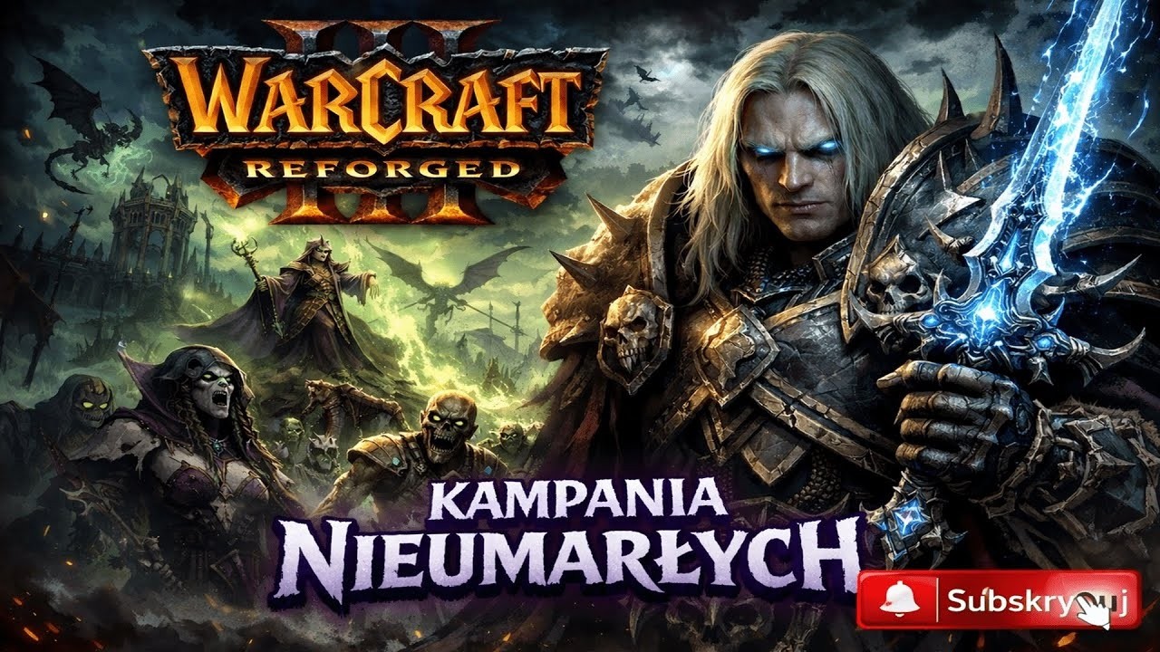 #zagrajmy w Warcraft III REFORGED - Kampania Nieumarłych - Czas Czarnej Skały #16 #warcraft3