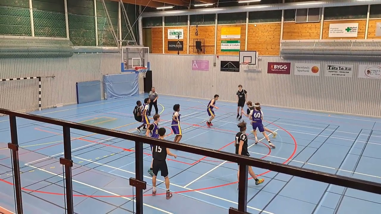Flen VS Srtängnäs 81-59 ÖBDF u17-19