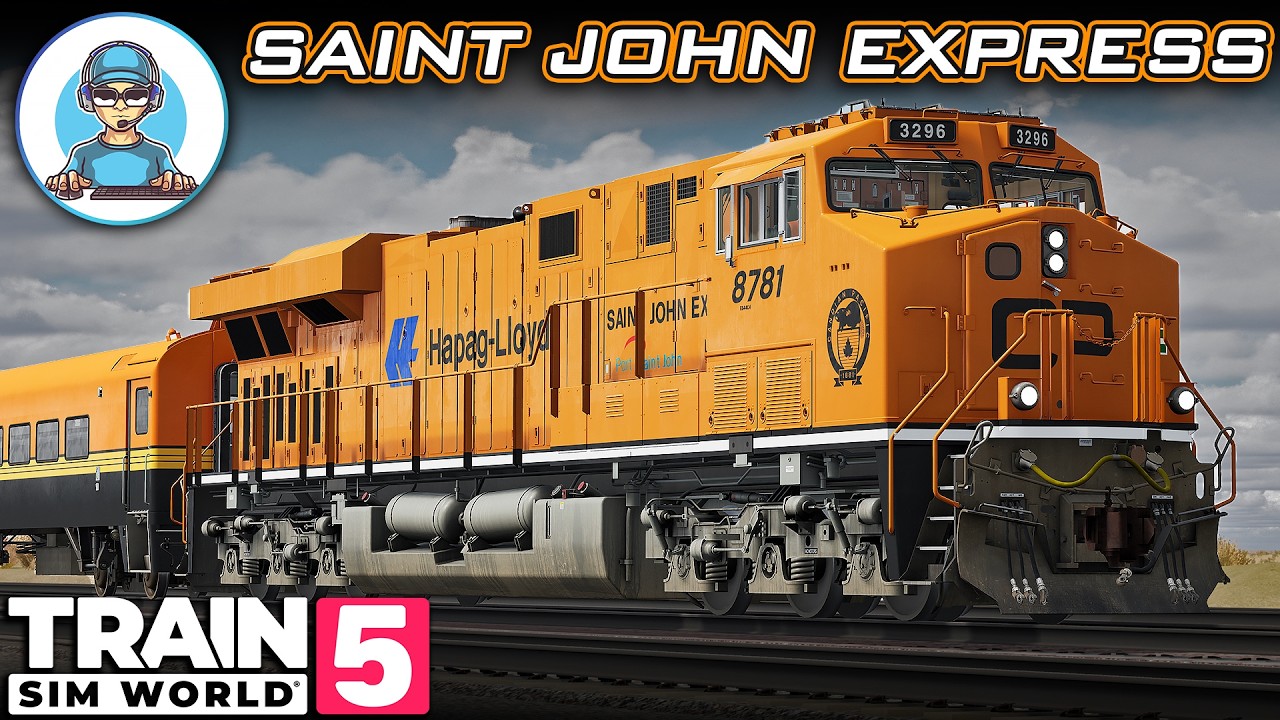 ES44C4 Saint John Express (Custom Livery) @TrainSimWorld ​​