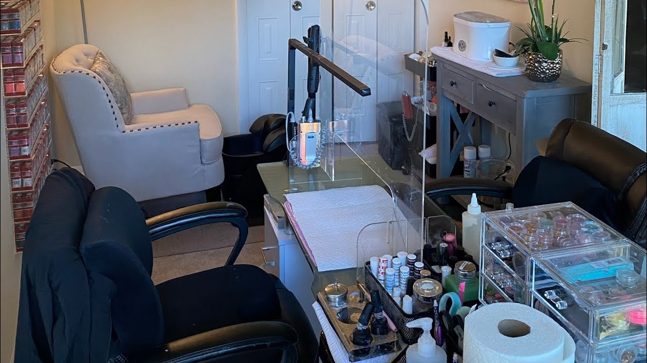 Nail Room Tour 2024